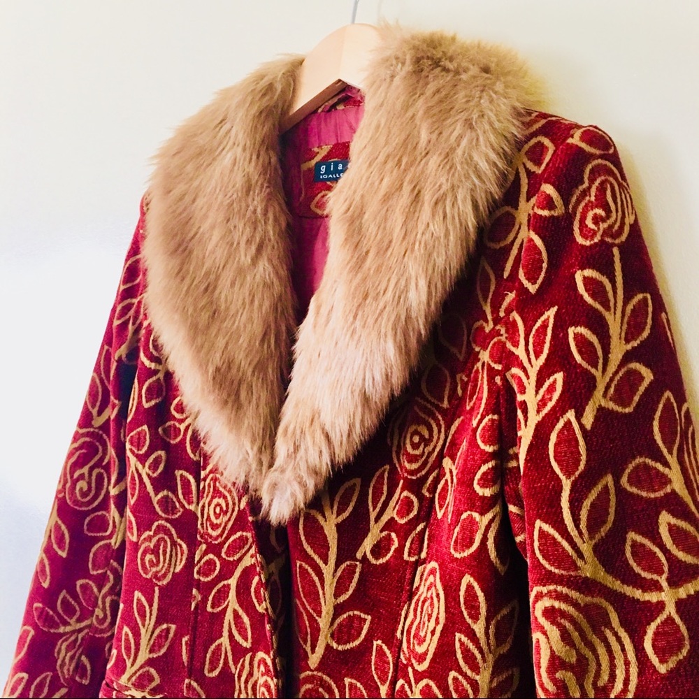 Vintage Fabric Trench Coat